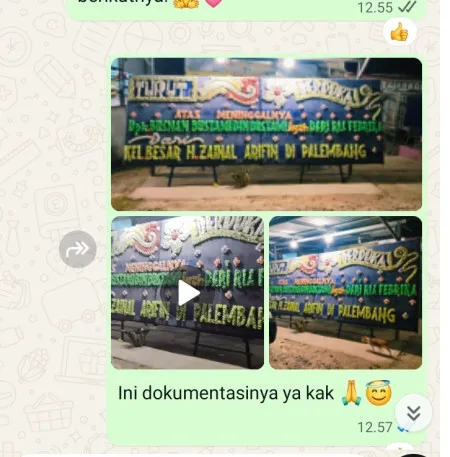 Pengiriman Papan Bunga Duka Gondrong