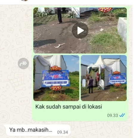 Pengiriman Karangan Bunga Gondrong
